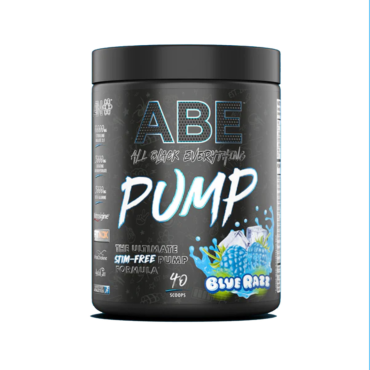 Applied Nutrition ABE Pump Pre Workout - All Black Everything Stim Free Pump
