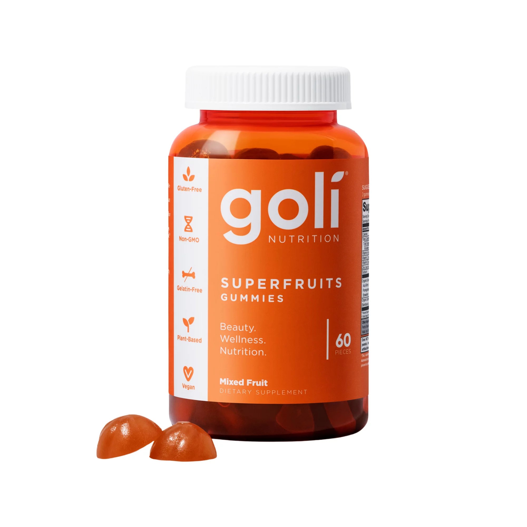 Goli Nutrition Superfruits gummies