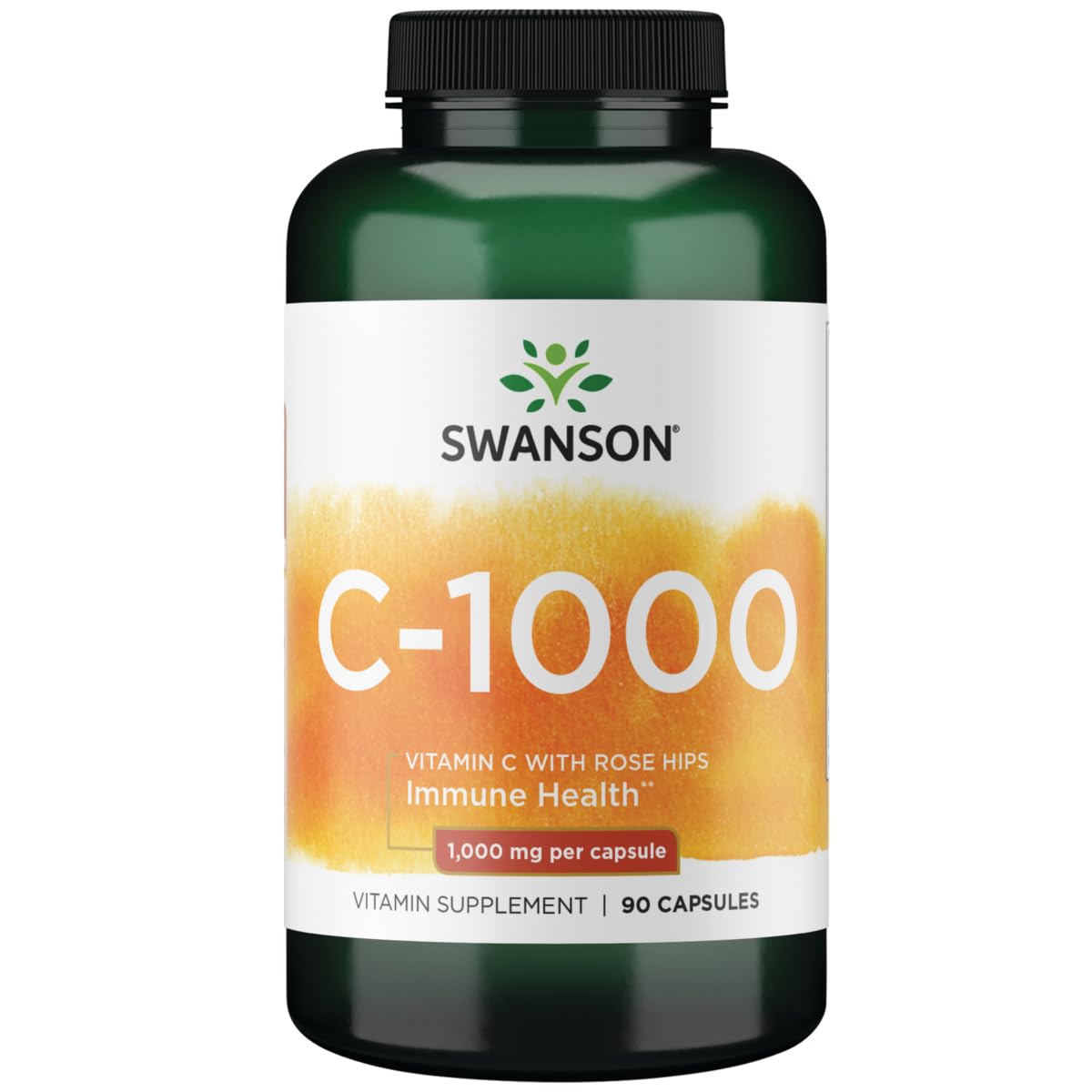 Swanson Vitamin C-1000 w/Rose HIPS 1000mg