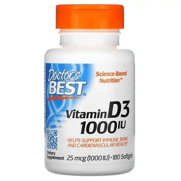 Doctor's best vitamin D3 1000 IU