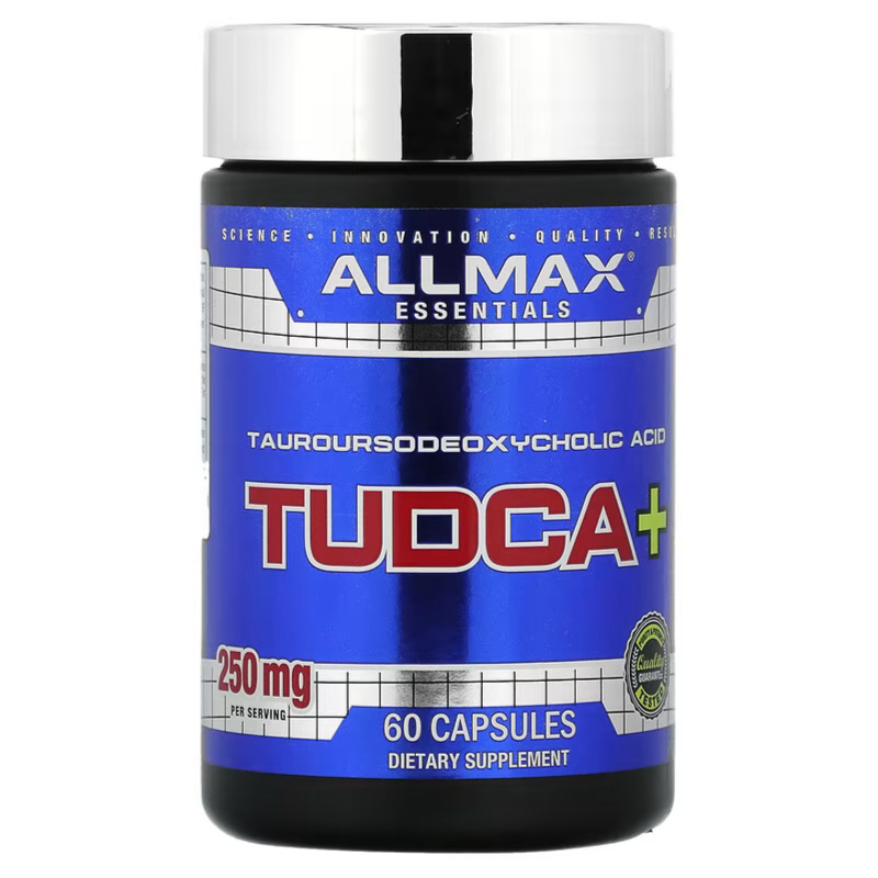 Allmax, Tudca+, 250 Mg, 60 Capsules