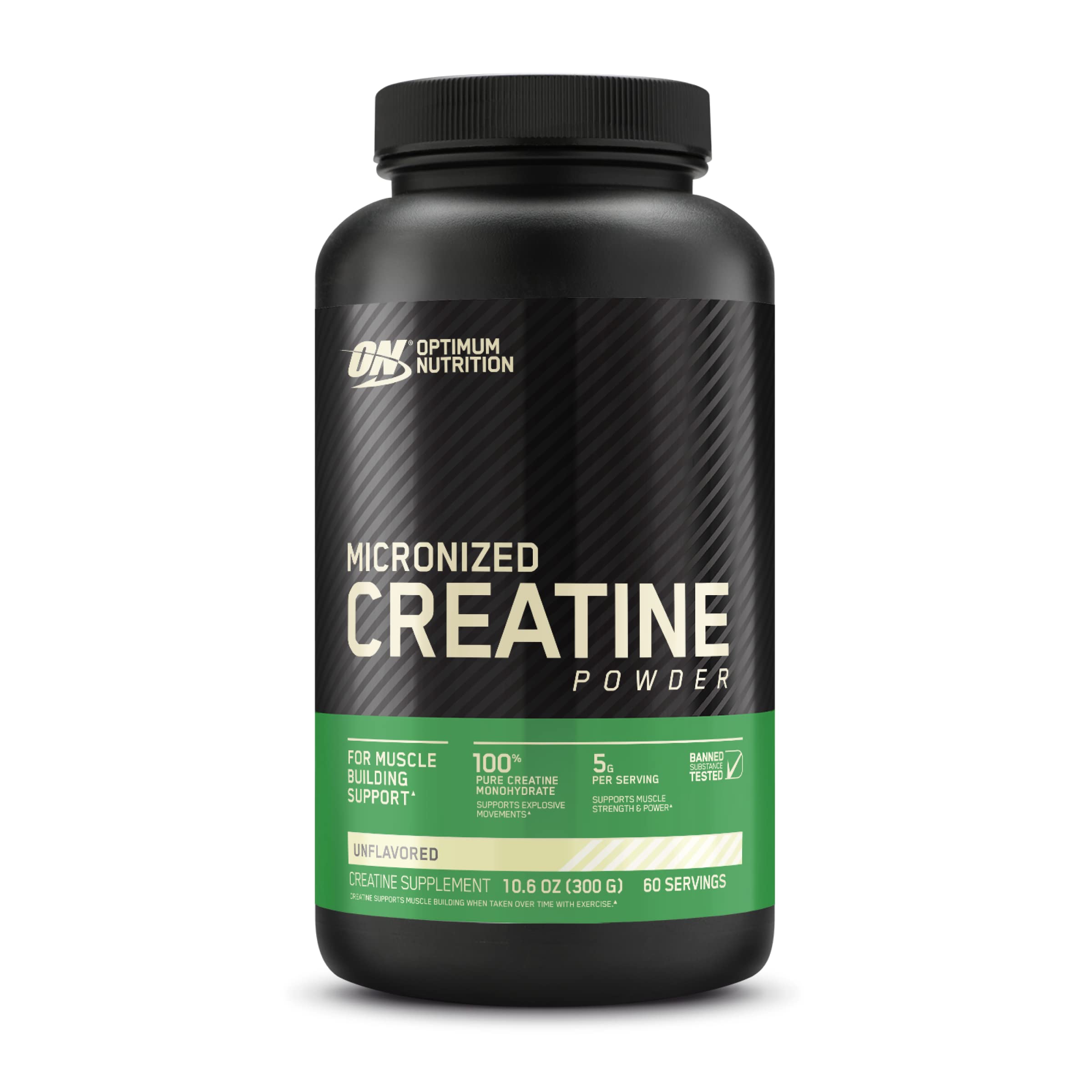 Optimum Nutrition Micronized Creatine Powder 600 G/ 300 G