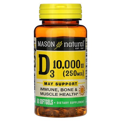 Mason Natural D3 10,000 IU