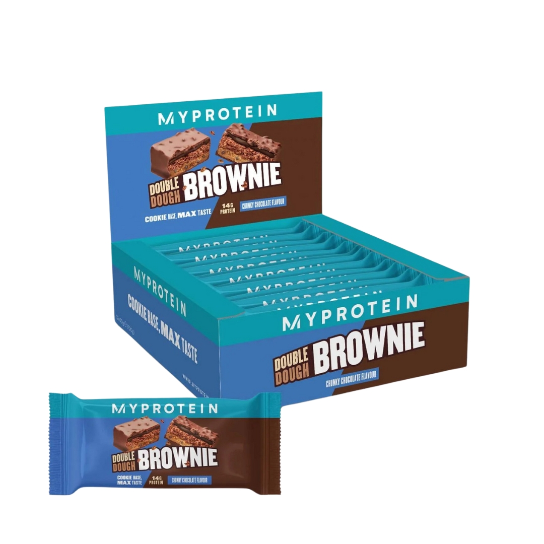 My protein double dough brownie chunky chocolate 12 PCS